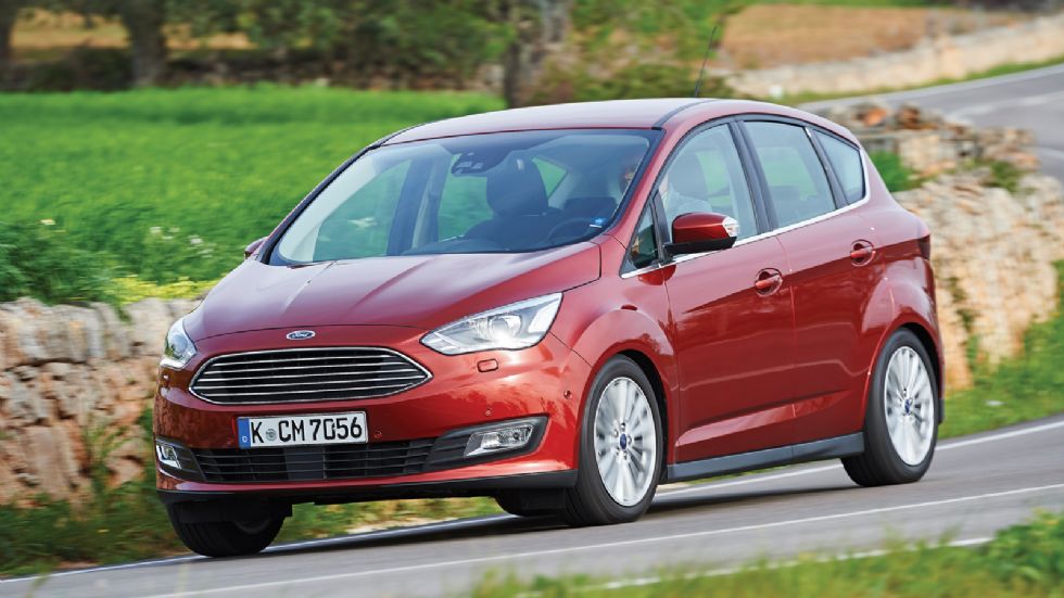 Οδηγούμε στη Μαγιόρκα το ανανεωμένο Ford C-MAX, το οποίο έρχεται τον Ιούνιο με νέα μοτέρ 1,5 λίτρων. 